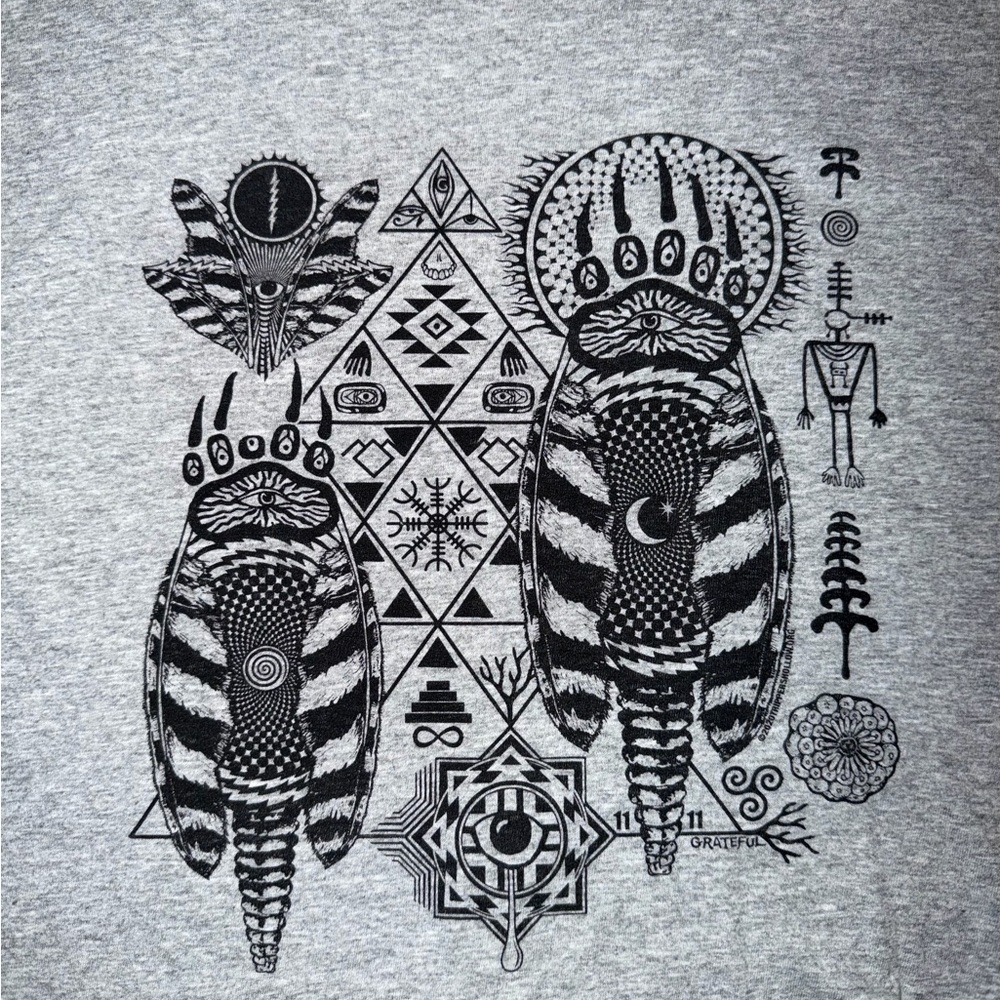 Grateful Dead jerry garcia phish peyote trippy psychedelic t shirt